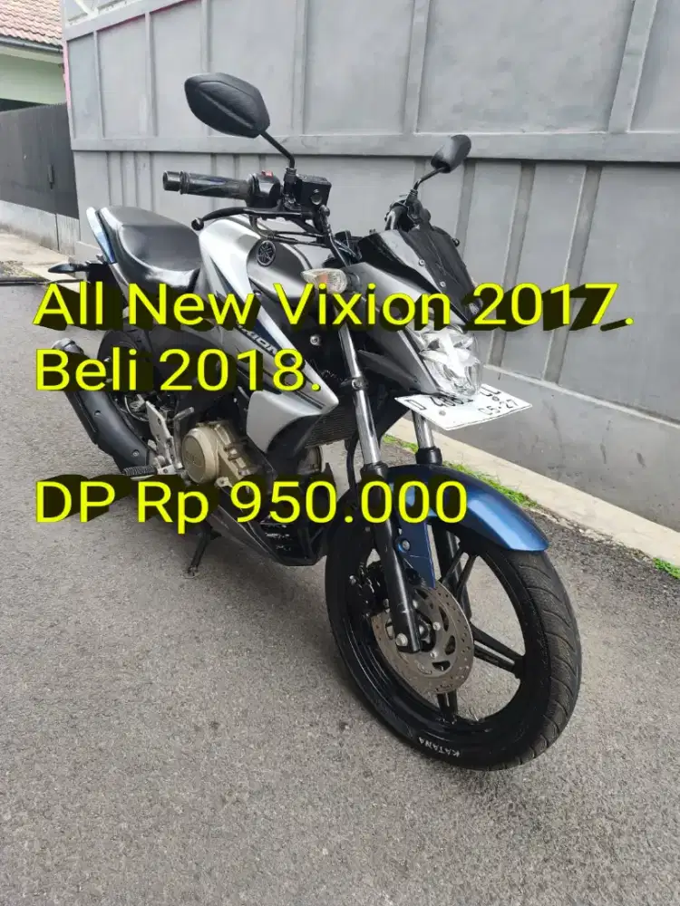 Vixion 2017. Beli 2018. Standar. Mulus. Ori. Ban OK. Cash/Kredit/TT