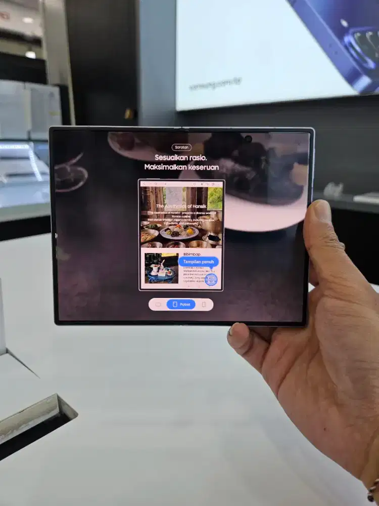 SAMSUNG GALAXY ZFOLD 8 5G 12/256GB GARANSI RESMI SEIN