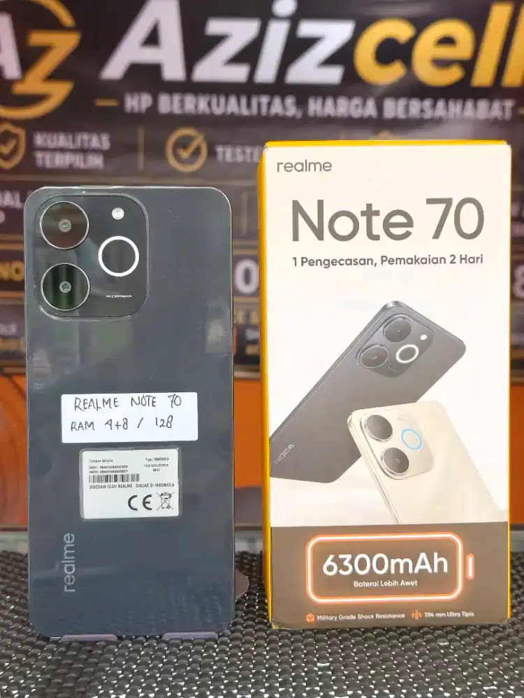 REALME NOTE 70 RAM 4+8/128