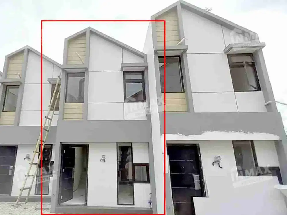 rumah minimalis di araya, dekat binus