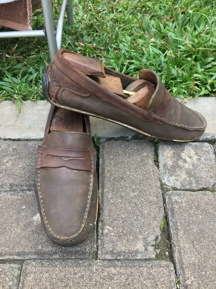 Loafer NDC Kulit Asli Size 43 Kondisi Bekas Tempur