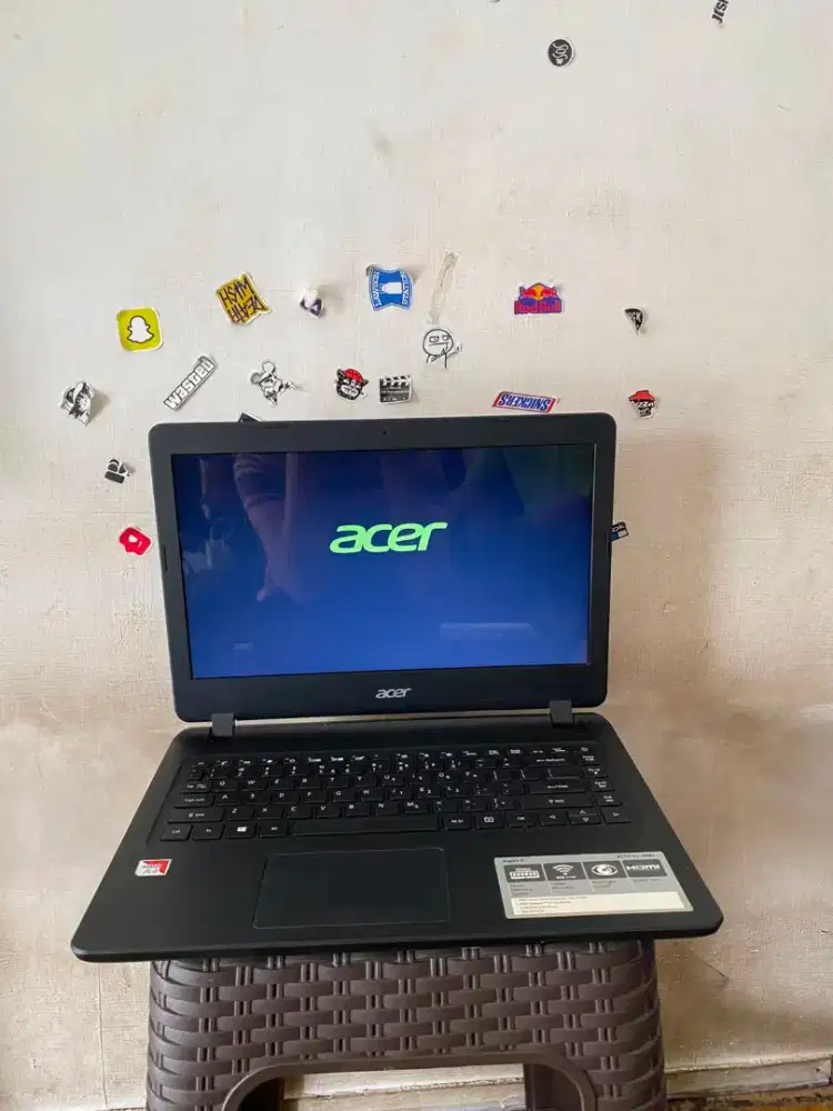 JUAL LAPTOP ACER ASPIRE A314-41 AMD  A4-9120E RADEON R3 RAM4GB DDR4