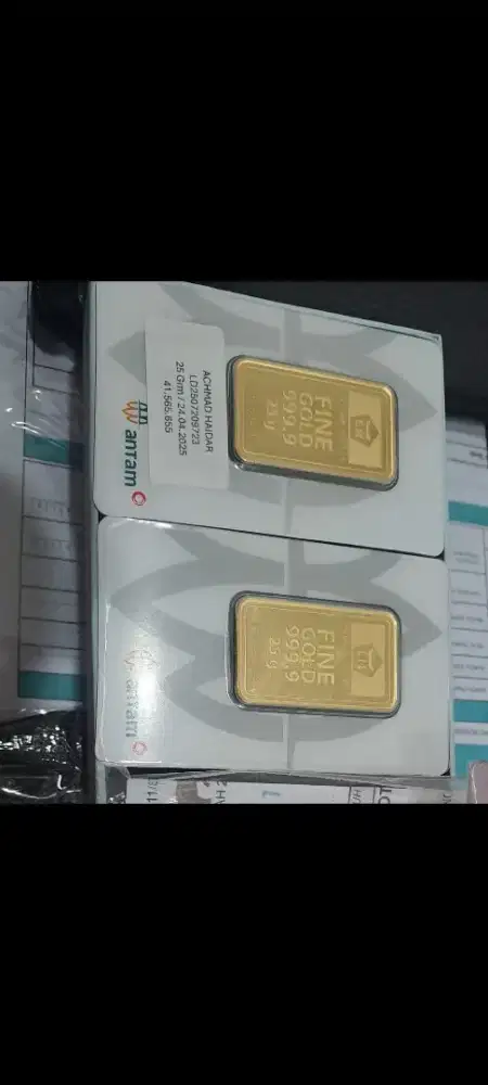 Jual cepat antam 25 gr koleksi pribadi