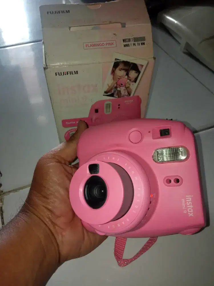 Instax mini 9 pink mulus