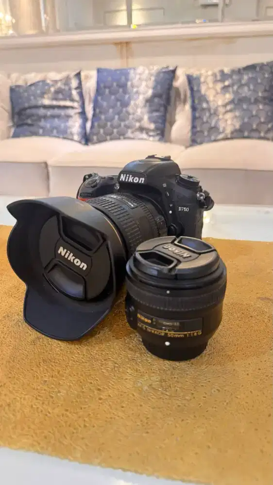 DSLR Nikon D750 Wifi Mulus Jarang Pakai