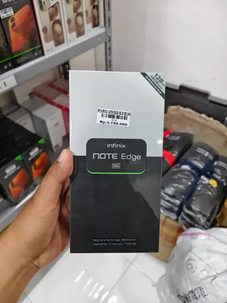 INFINIX NOTE EDGE 8/128GB GARANSI RESMI 1 TAHUN