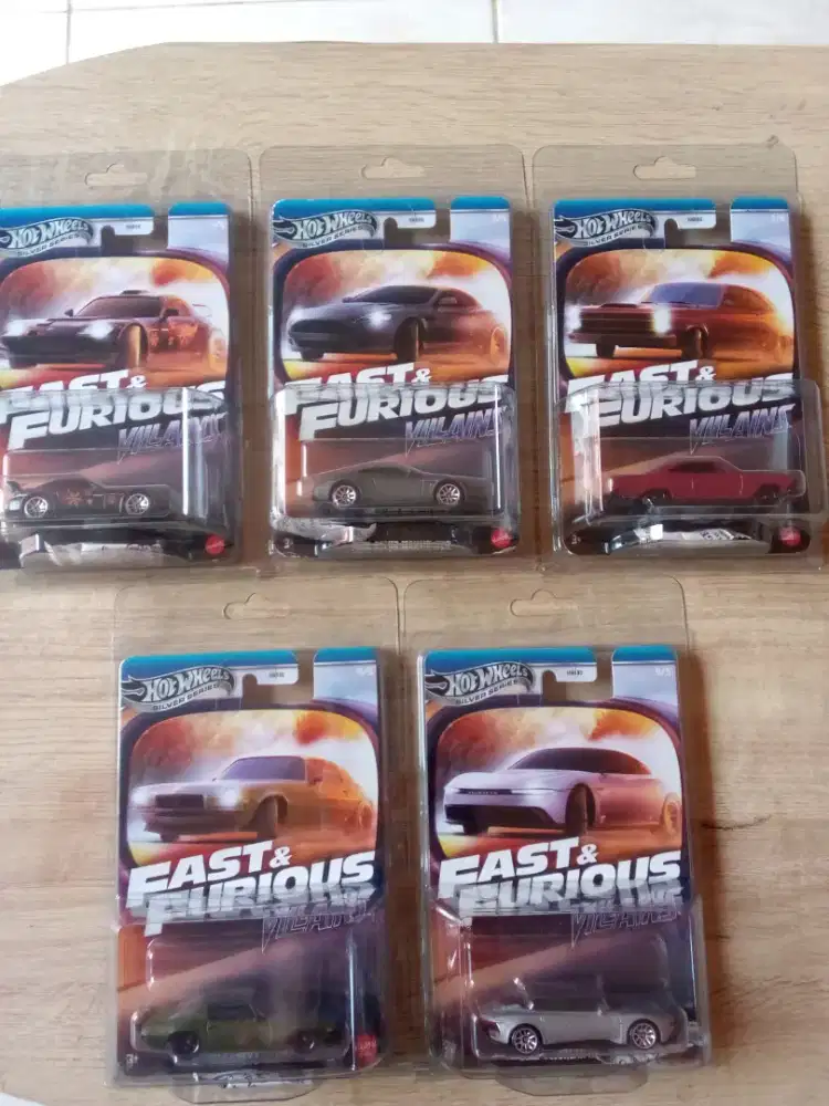 Hot Wheels Fast & Furious Villains Set