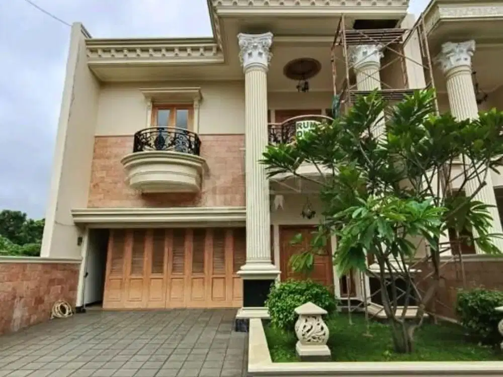 di jual rumah di lingkungan tenang di cempaka biru, bintaro, jakarta selatan