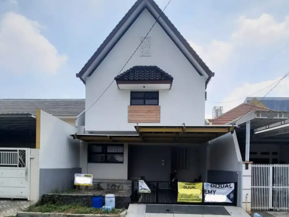 Rumah Besar 2 Lantai Siap Huni, Perum Kahuripan Nirwana, Tengah Kota Sidoarjo