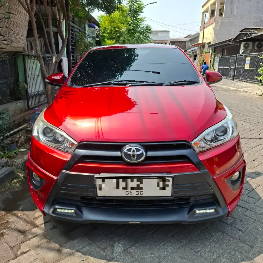 Yaris Trd Tng 1 dari baru km 60rb pjk on 06 27