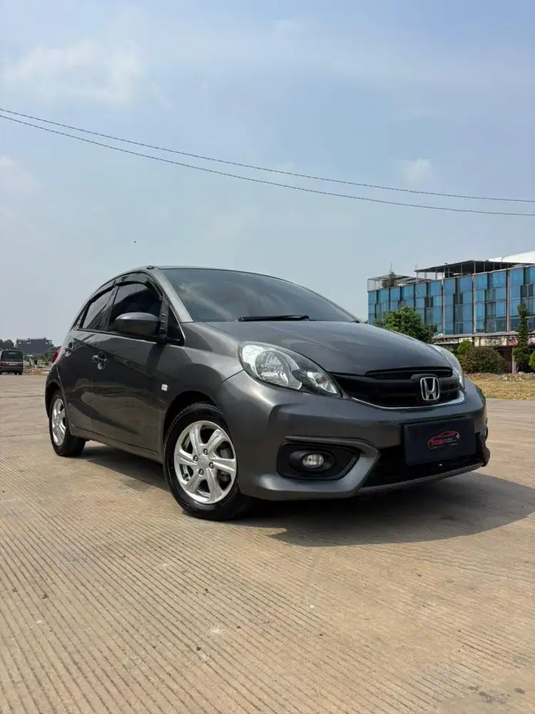Honda Brio 1.2 CVT 2017 Automatic ( Abu Abu Metalik )
