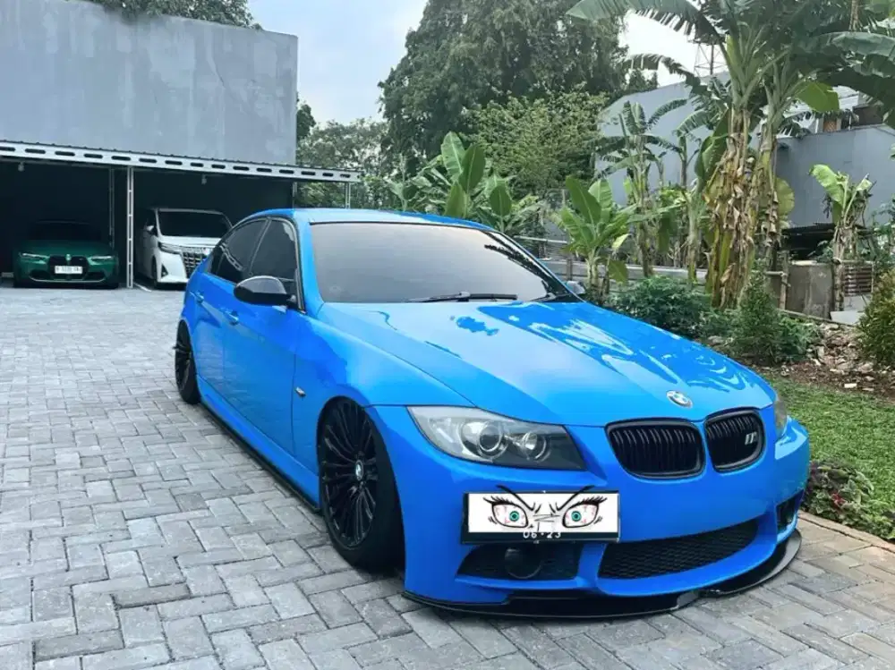 Bmw E90 biru M3 sport modif