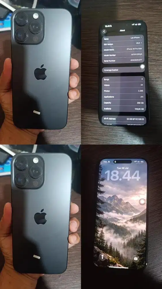 iPhone 16 ProMax 256 GB Ori iBox