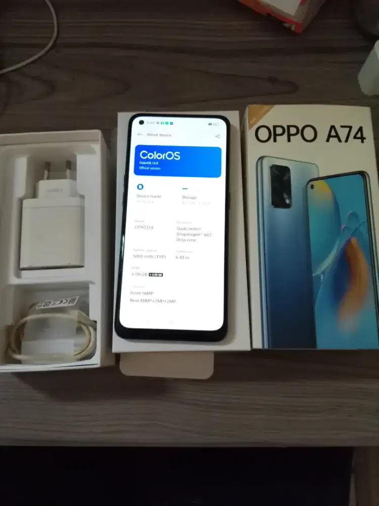 Oppo A74 Blue RAM 8/128
