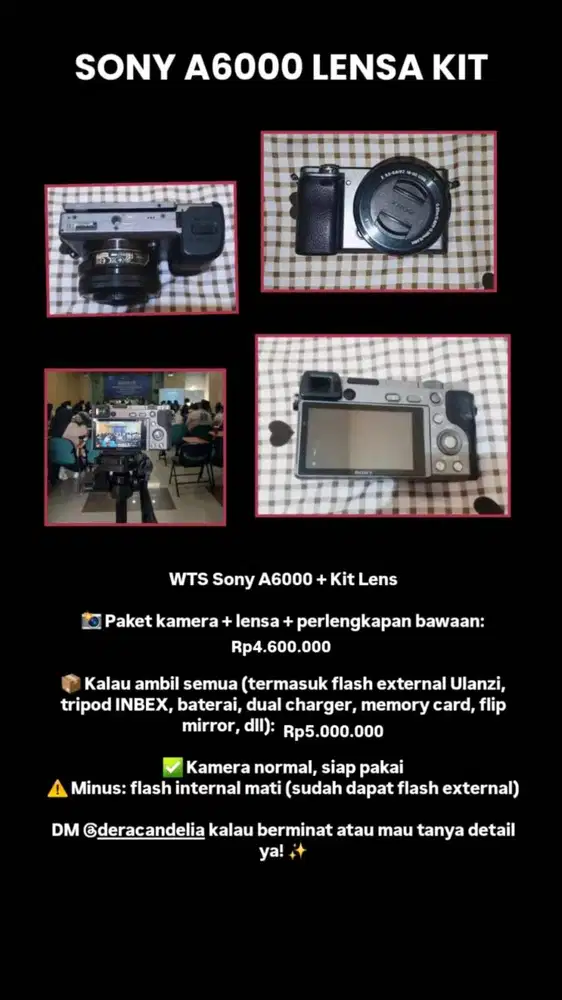 SONY A6000 MURAH