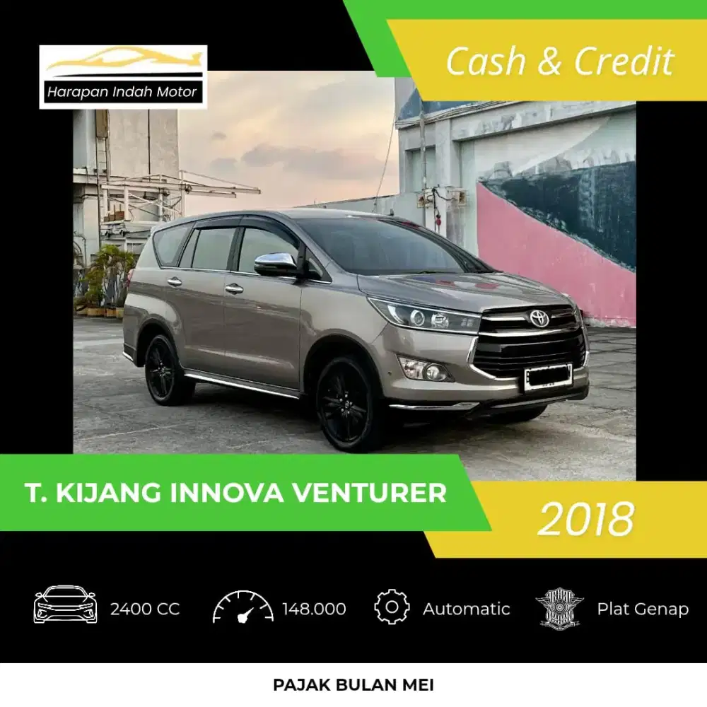 Toyota Kijang Innova Venturer Diesel 2018 KM 148RB