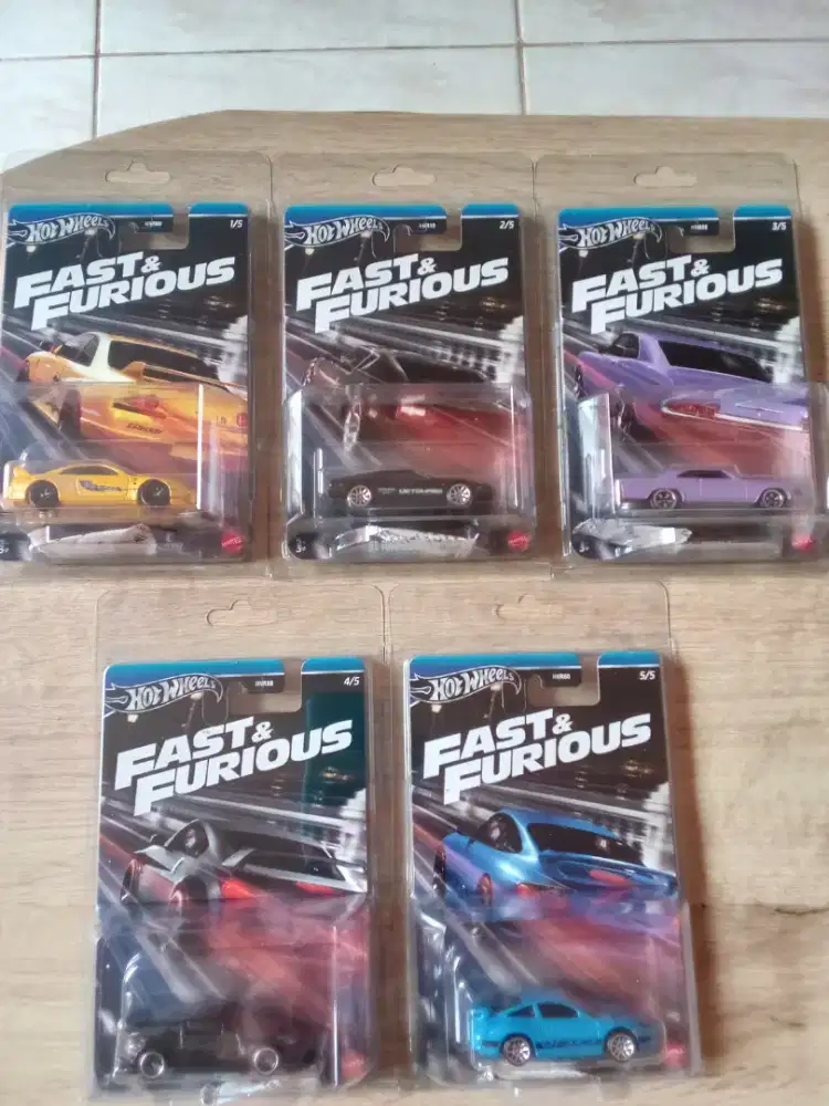 Hot Wheels Fast & Furious 2024 Set