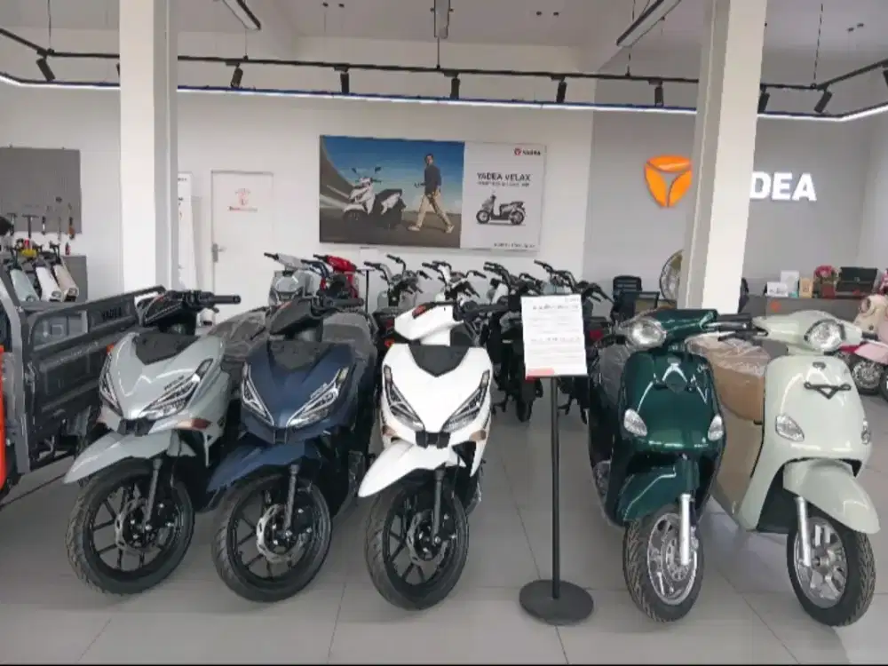 MOTOR LISTRIK YADEA CICILAN BY HOMECREDIT