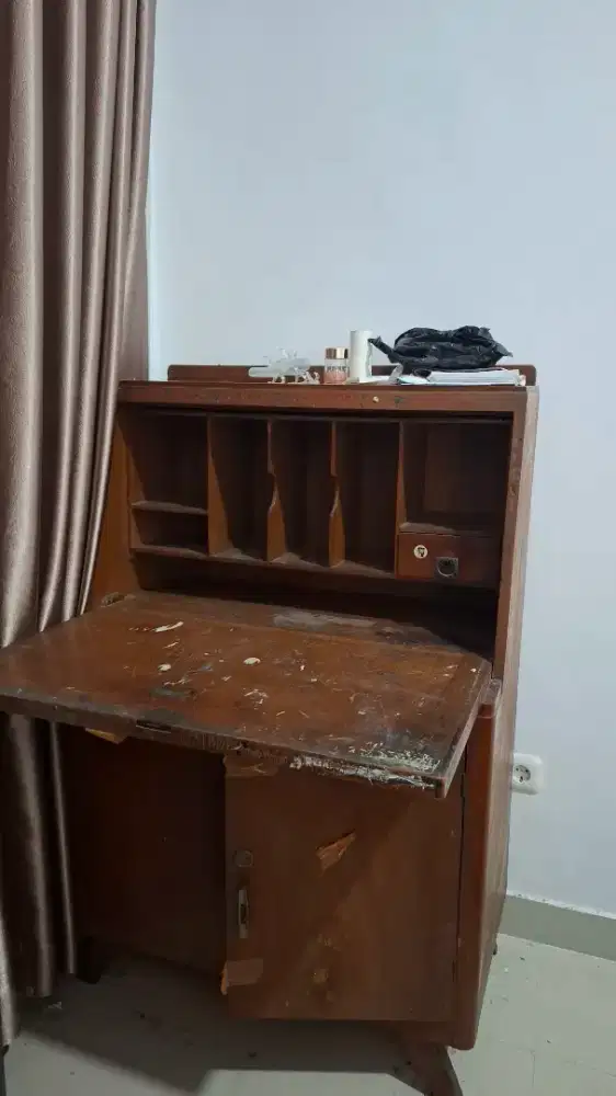 Jual Meja Belajar Jati Kuno