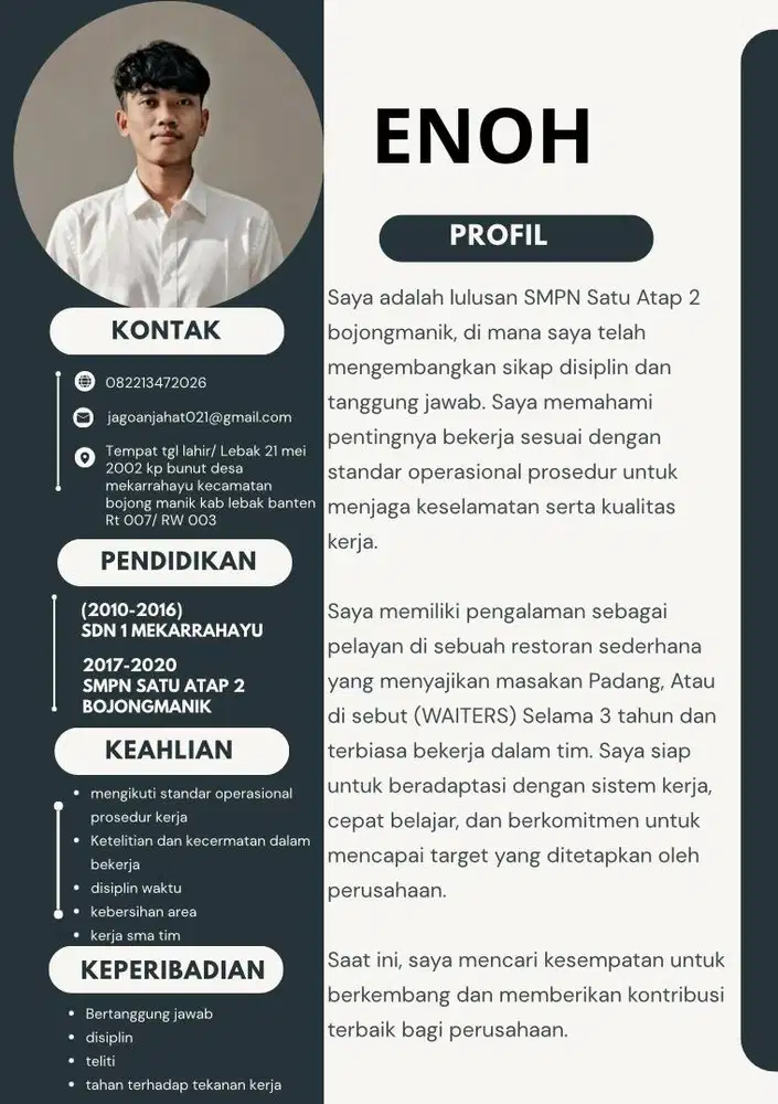 cari kerjaan yang penting kerja
