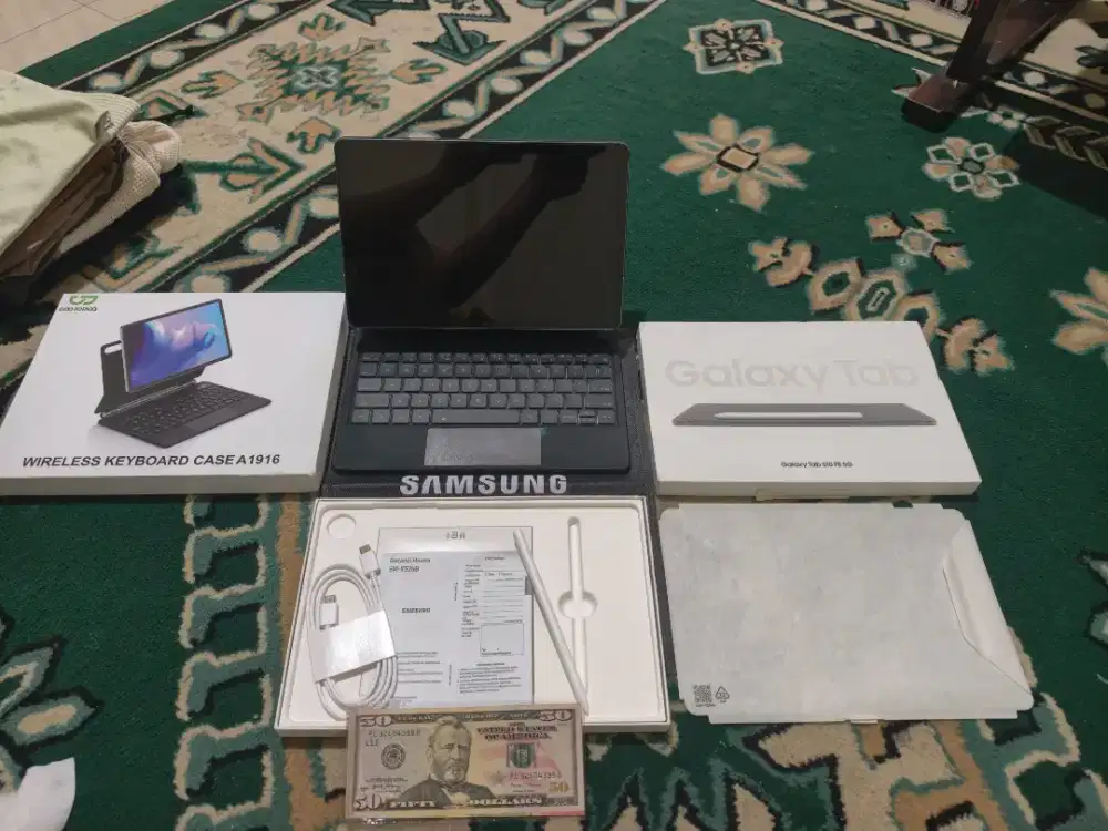 Dijual (Second) Tab Samsung S10 FE 5G, 8/128 gb, Garansi On
