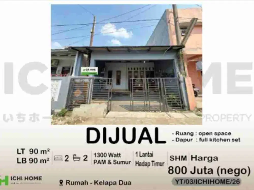 Rumah dijual