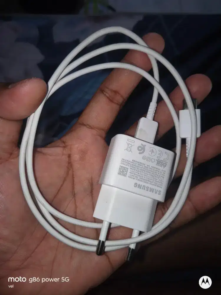 Charger C to C samsung original 25 watt