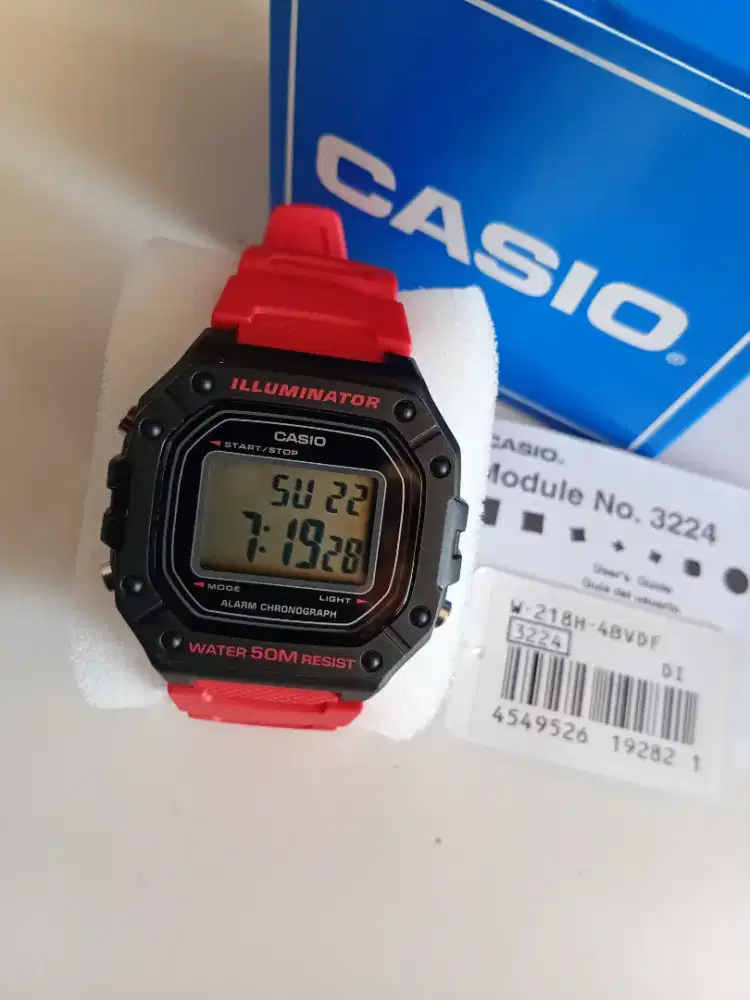 [ NEW ] Casio W-218H 4BVDF Original