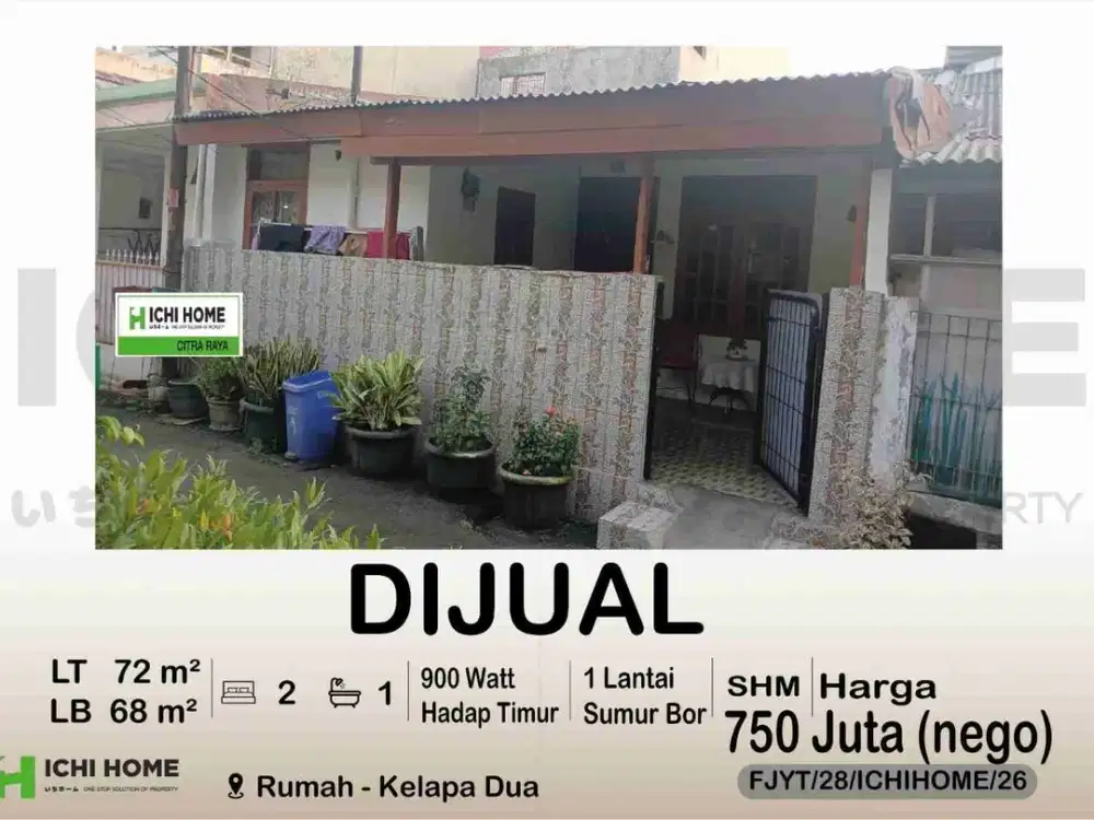Rumah dijual