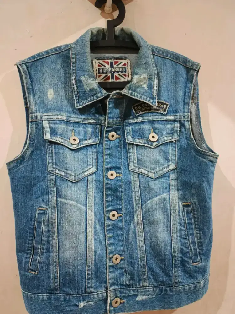 Rompi jeans tebal