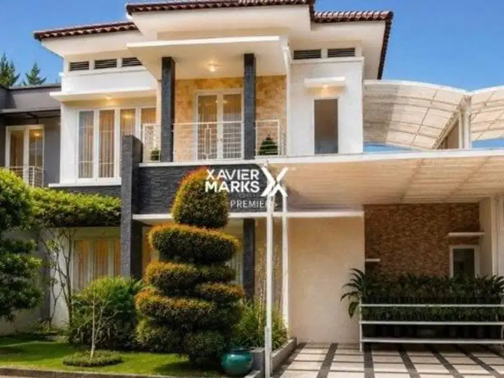 V1 Dijual Villa 3 Lt Homey Nyaman di Kusuma Pinus Batu