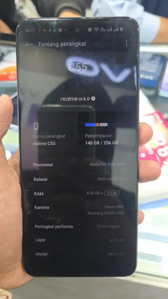 Realme c55 8/256