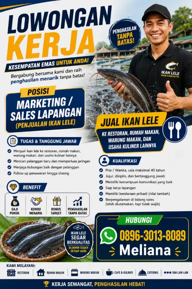 Lowongan kerja ,sales & marketing