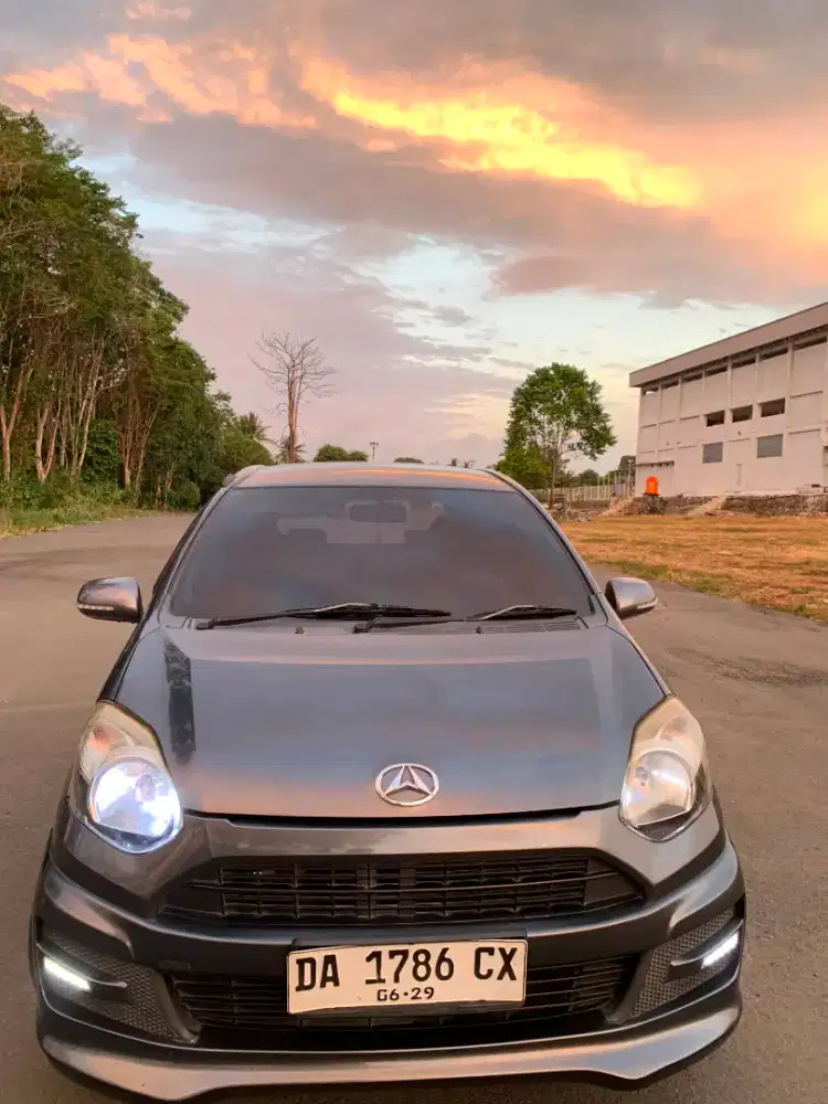 Djual mobil Ayla M sporty type tinggi mobil ori luar dalam siap pkai