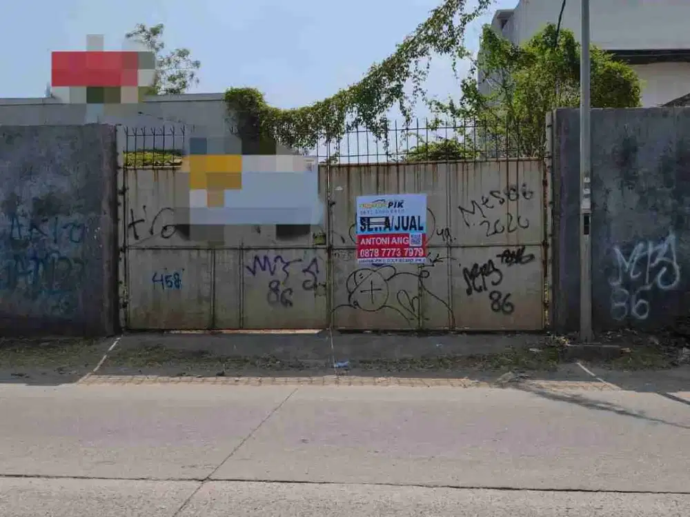 ​Lahan Strategis SHM 1425m2 Siap Pakai di Jl Raya Kali Baru Pakuhaji Tangerang