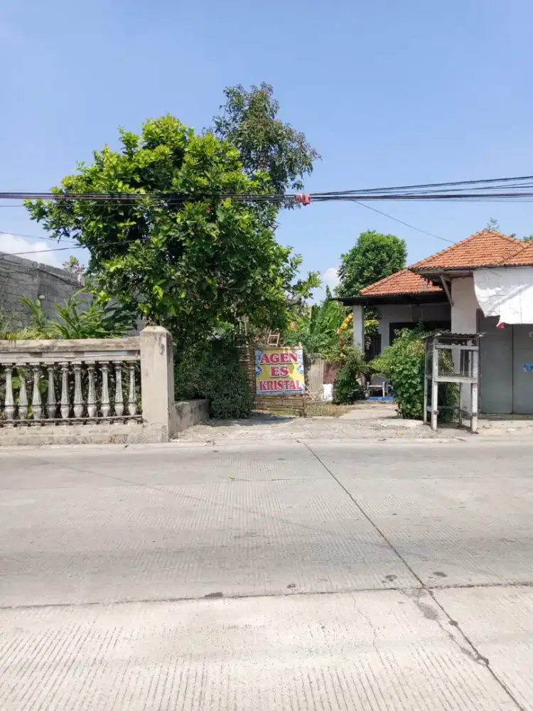 Tanah luas pinggir jalan di Krian Kota