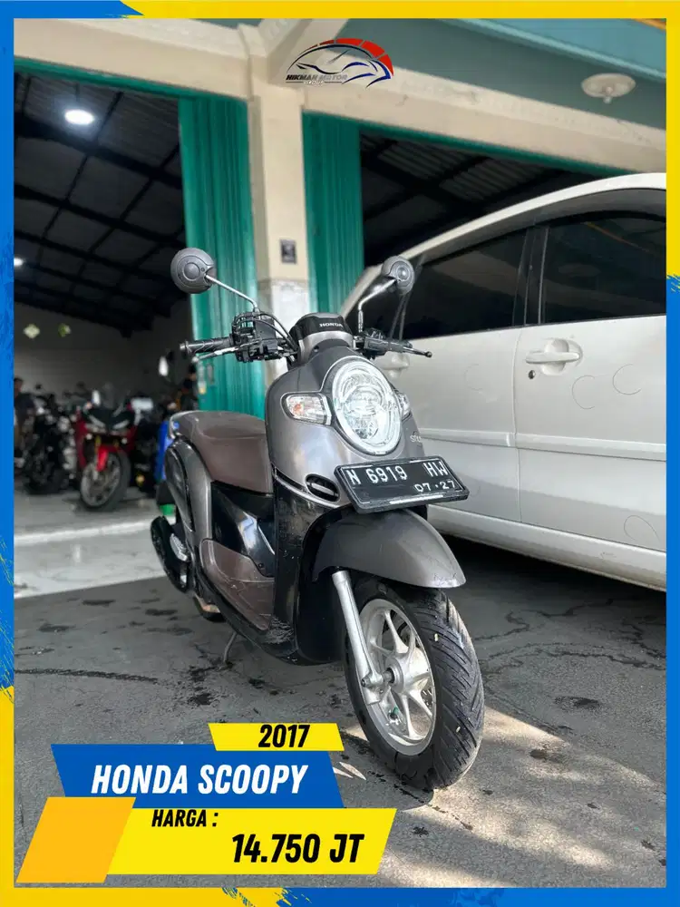 HONDA SCOOPY 2017 MESIN AMAN BOSSKU HIKMAH MOTOR KEPUH MALANG