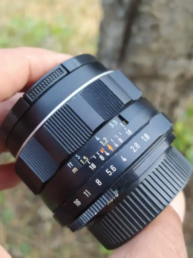 Lensa super takumer 55mm f1.8 masih mulus