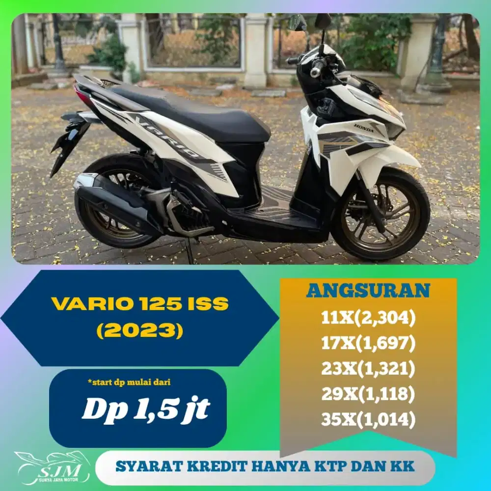 HONDA VARIO 125 CBS ISS 2023 CASH & KREDIT
