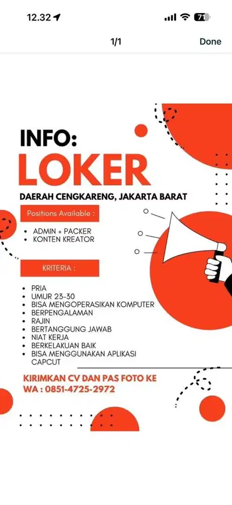 Admin packer online shop / konten kreator