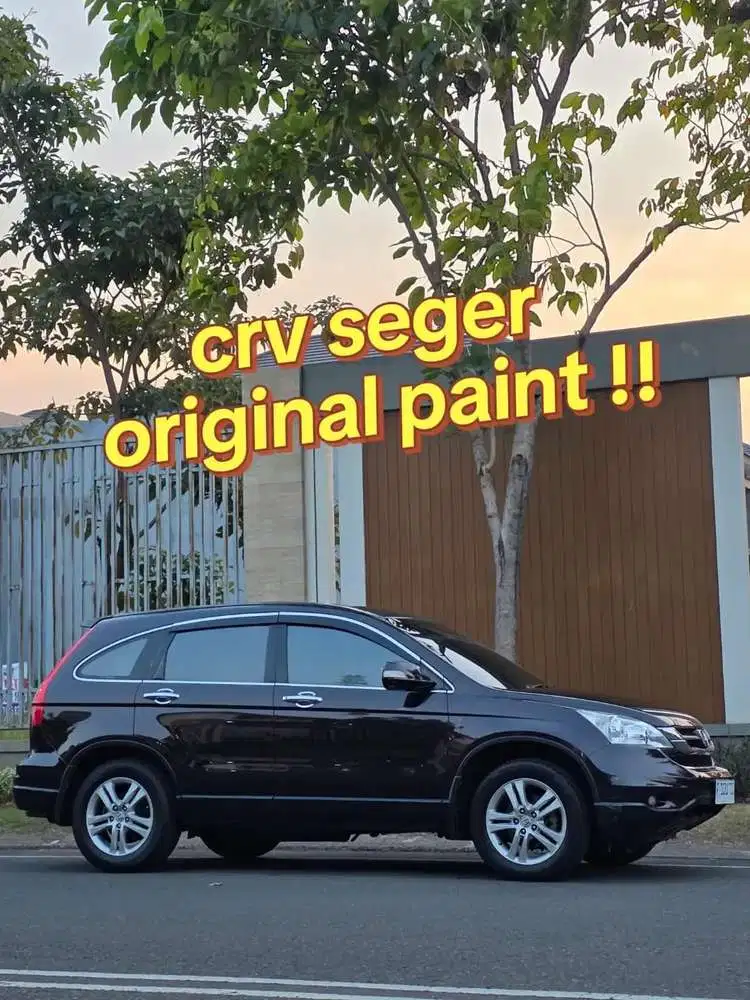 Honda CRV 2.4 Tahun 2011 Matic Gen 3 Full Original Cat Mobil Terawat