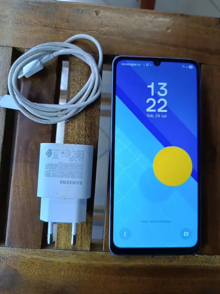 JUAL CEPAT SECOND SAMSUNG A07 RAM 6/128GB RESMI FREE ANTIGORES CASING