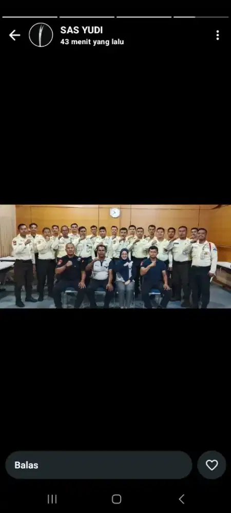 Dibutuhkan security wanita