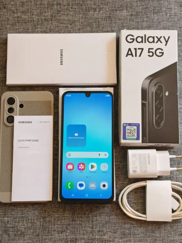 Samsung A17 5G Sein 8/256 Mulus Fullset Ori Garansi Aktif