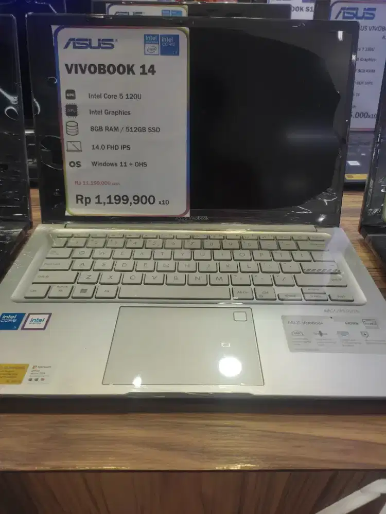 Asus vivobook 14 ram 8gb 512gb bisa cicilan tanpa DP