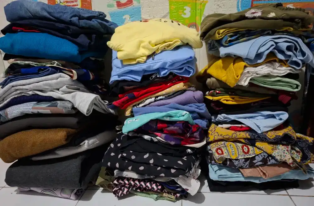Borongan baju campur