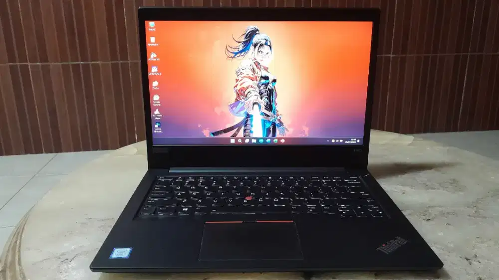Laptop Lenovo Thinkpad E480 core i5 Ram8GB ssdnvme256GB Backlight GEN7