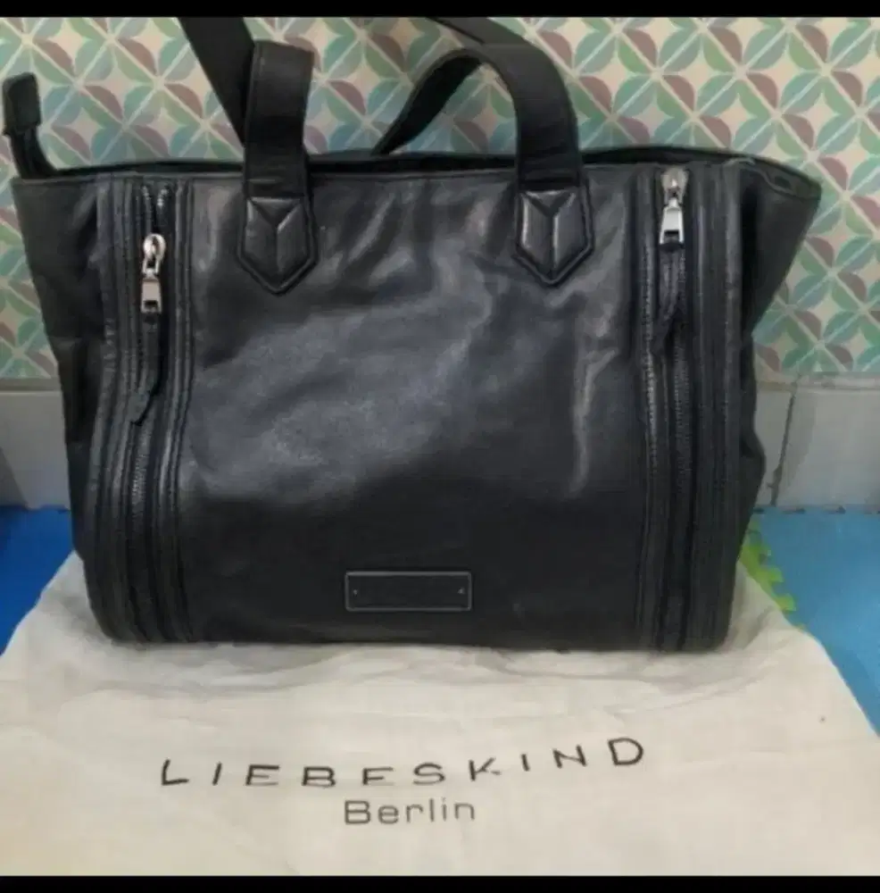 Tas kulit tote bag