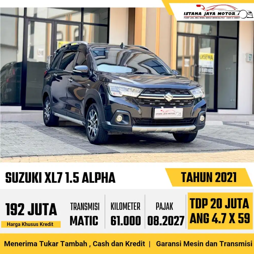 Suzuki XL7 Alpha AT th 2021 #istana jaya motor