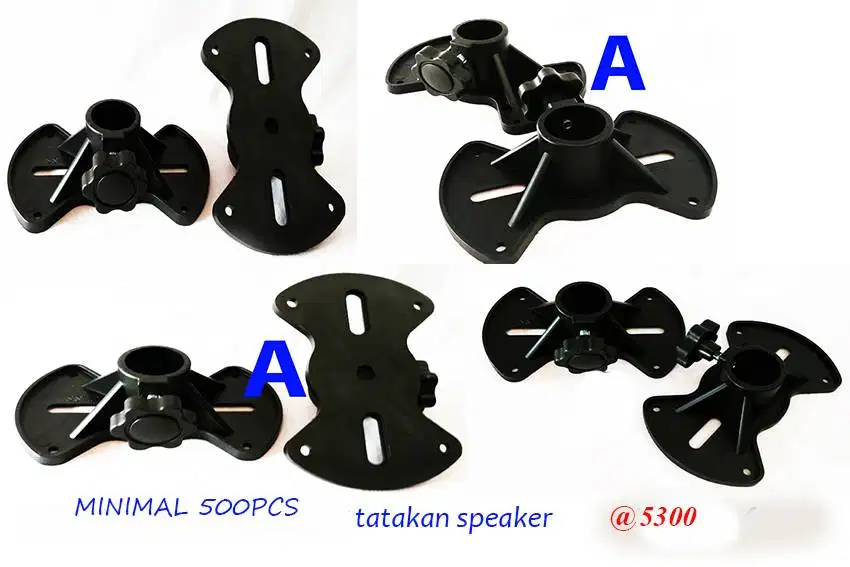 tatakan speaker bahan tebal dan kokoh